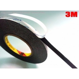 PEGAMENTO DOBLE CARA 3M NEGRO 5 MM JD06