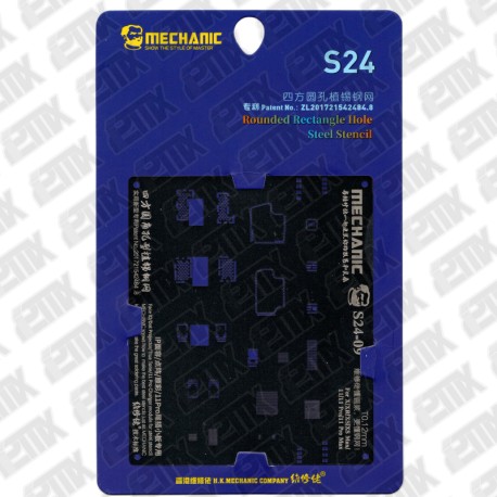 MECHANIC S24-09 STENCIL IPHONE 11/11 PRO/11 PRO MAX AREA DE CARGA