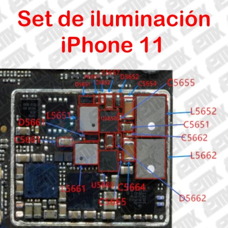 SET DE ILUMINACION IPHONE 11