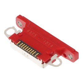 PIN DE CARGA PARA IPHONE XR ROJO RED