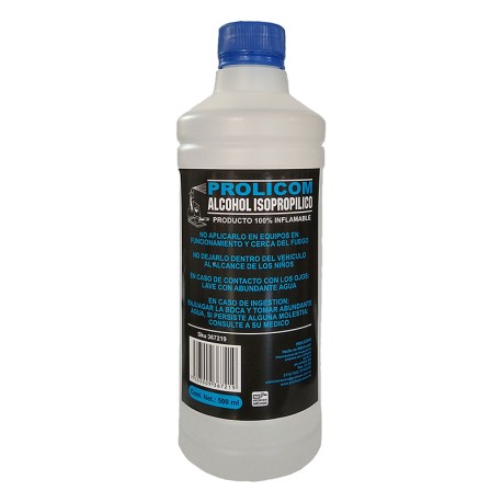 PROLICOM ALCOHOL ISOPROPILICO 500ML